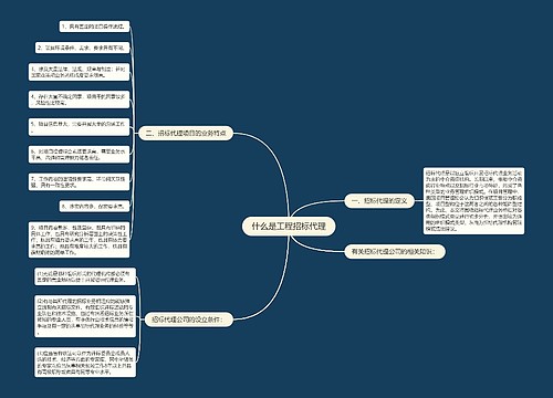 什么是工程招标代理