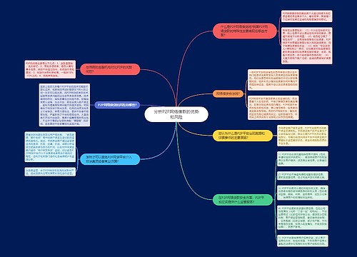分析P2P网络借款的优势和风险