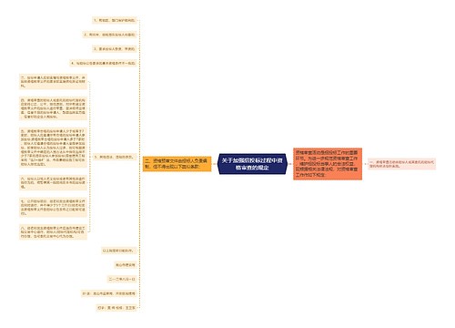 关于加强招投标过程中资格审查的规定