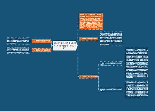  2023年国考申论备考技巧： 贯彻执行能力“难点突破”