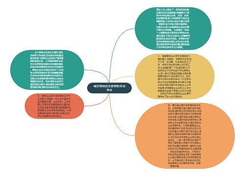 减员增效应注意预防劳动争议