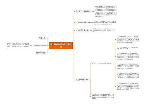网上银行支付的概述及特点