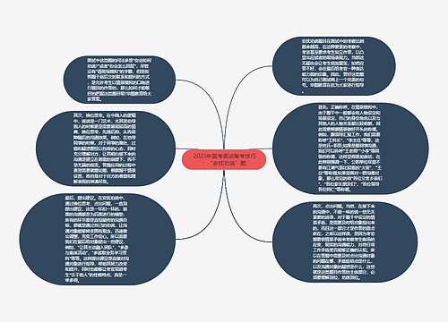  2023年国考面试备考技巧：“安抚劝说”题