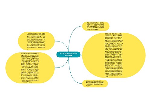 2022年国考申论综合分析之词句理解