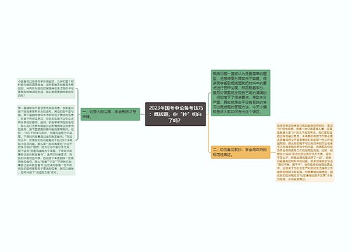  2023年国考申论备考技巧：概括题，你“抄”明白了吗？