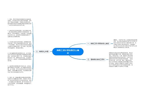 病假工资计算系数怎么确定