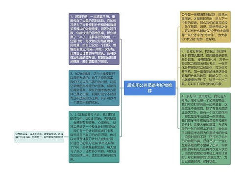 超实用公务员备考好物推荐