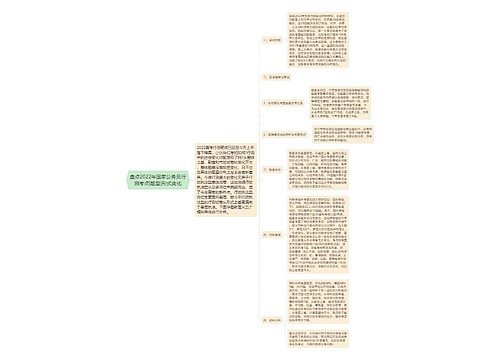 盘点2022年国家公务员行测考点|题型|形式变化