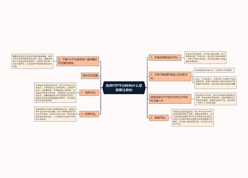 选择P2P平台时有什么是需要注意的