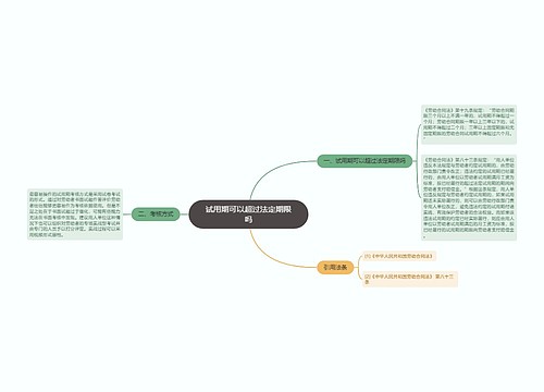 试用期可以超过法定期限吗