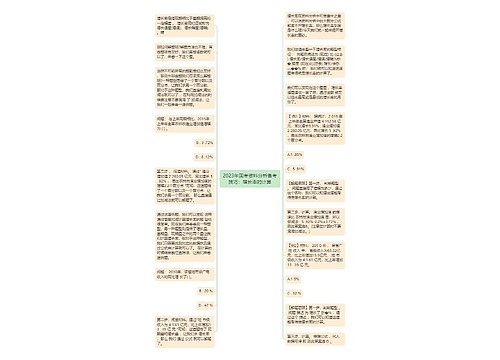 2023年国考资料分析备考技巧：增长率的计算