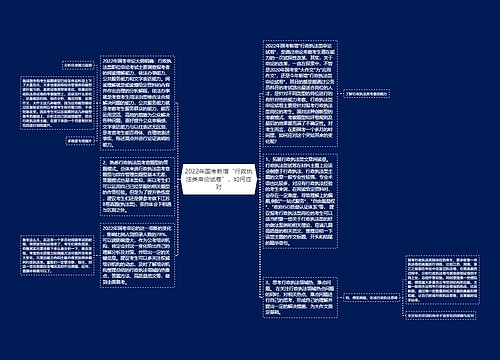 2022年国考新增“行政执法类申论试卷”，如何应对