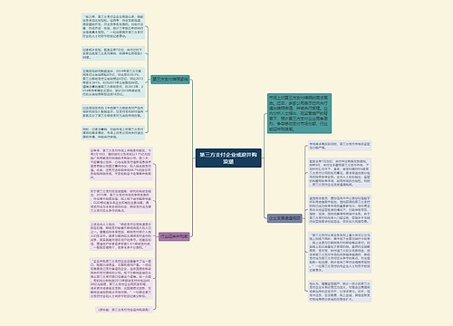 第三方支付企业或迎并购浪潮