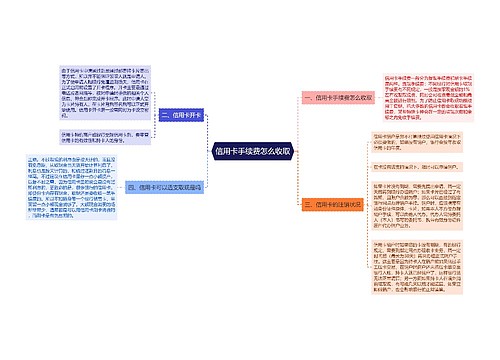 信用卡手续费怎么收取