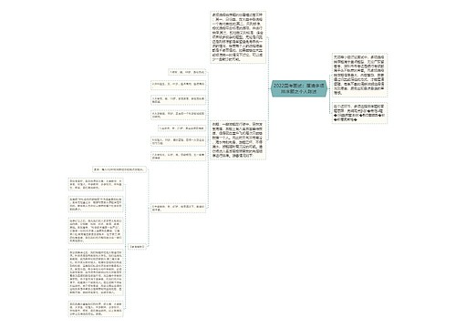 2022国考面试:厘清多项排序题之个人陈述 2022国考面试:厘清多项排序题之个人陈述