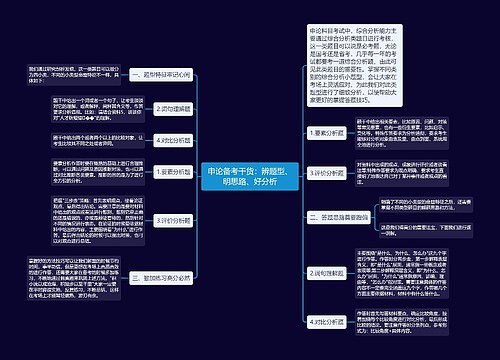 申论备考干货：辨题型、明思路、好分析