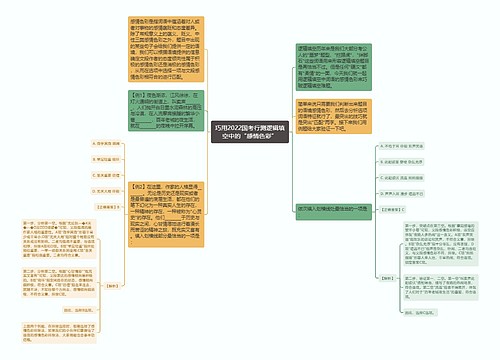 巧用2022国考行测逻辑填空中的“感情色彩”