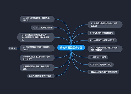 房地产项目招标专员