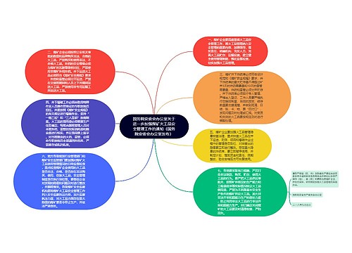 国务院安委会办公室关于进一步加强煤矿火工品安全管理工作的通知（国务院安委会办公室发布）