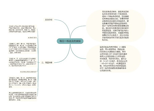 每日一练追及的奥秘