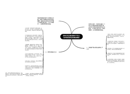 国考2022面试备考干货之如何提高面试答题流畅度