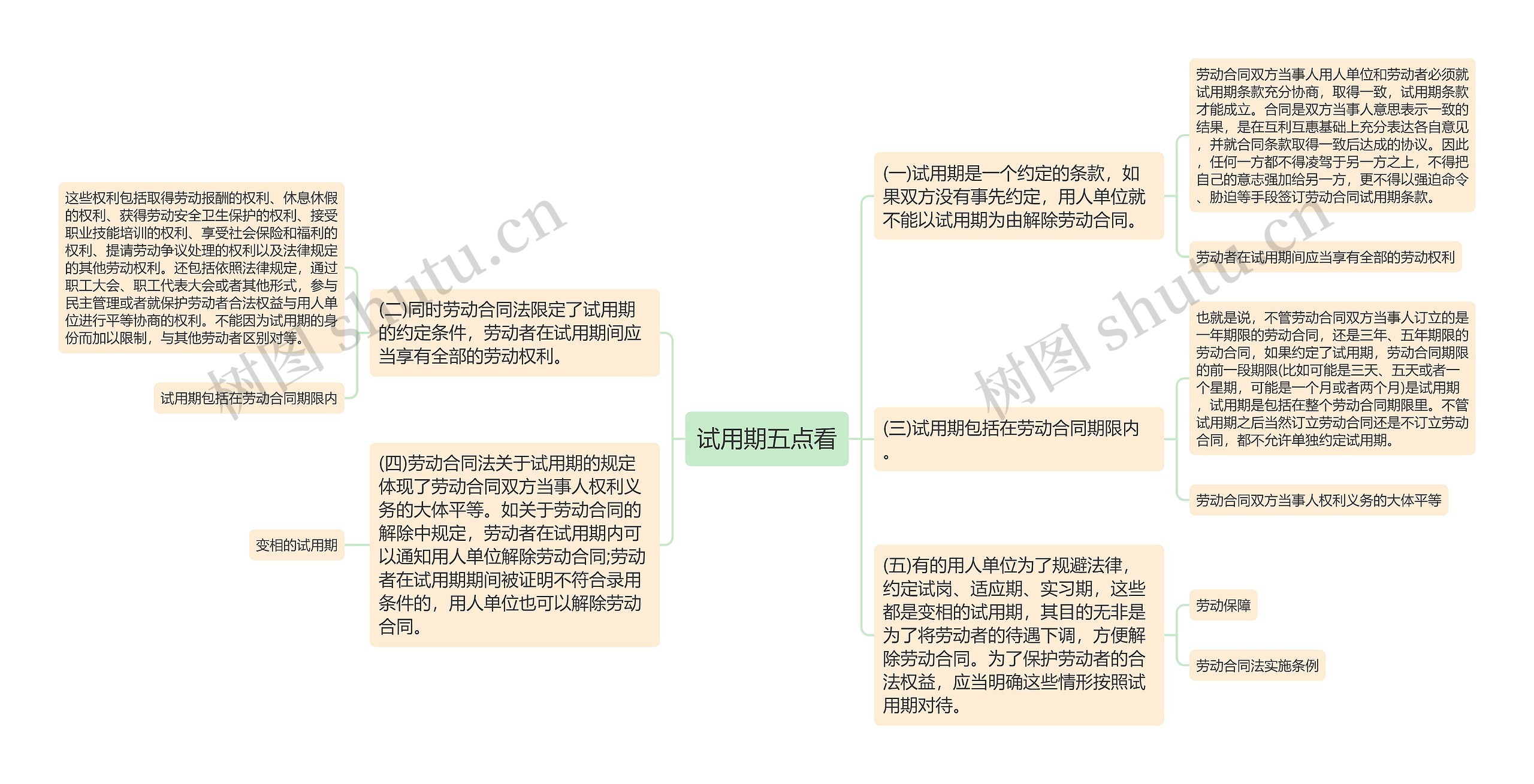 试用期五点看