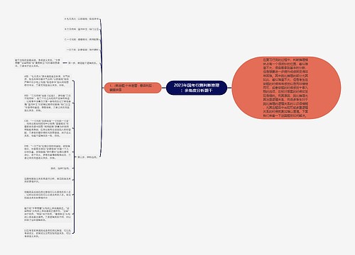 2023年国考行测判断推理：多角度分析题干