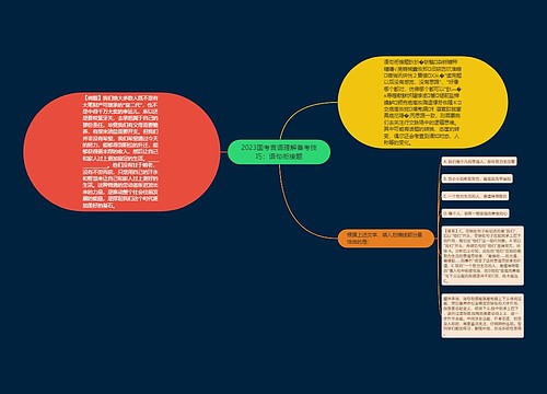 2023国考言语理解备考技巧：语句衔接题