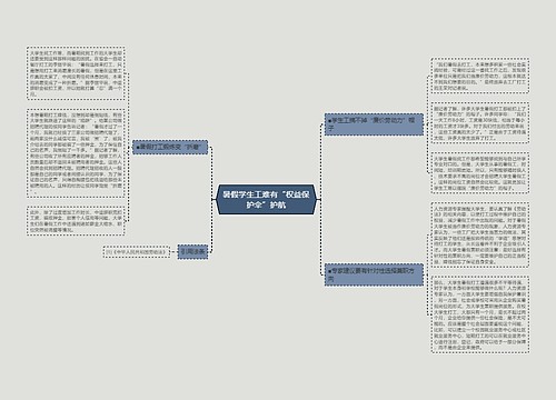 暑假学生工难有“权益保护伞”护航