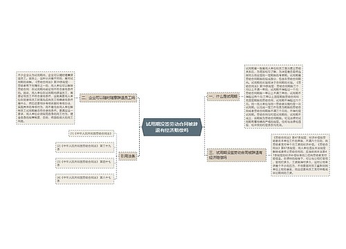 试用期没签劳动合同被辞退有经济赔偿吗