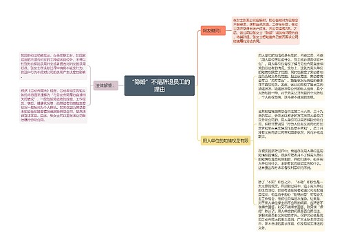 “隐婚”不是辞退员工的理由