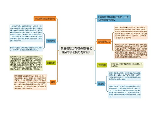 新三板基金有哪些?新三板基金的挑选技巧有哪些？