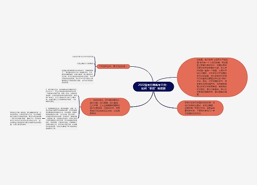 2022国考行测备考干货：如何“拿捏”地理题