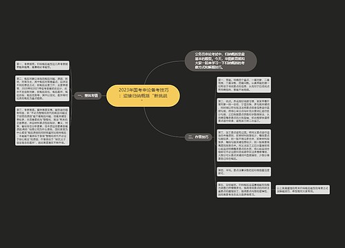  2023年国考申论备考技巧：迎接归纳概括“新挑战”