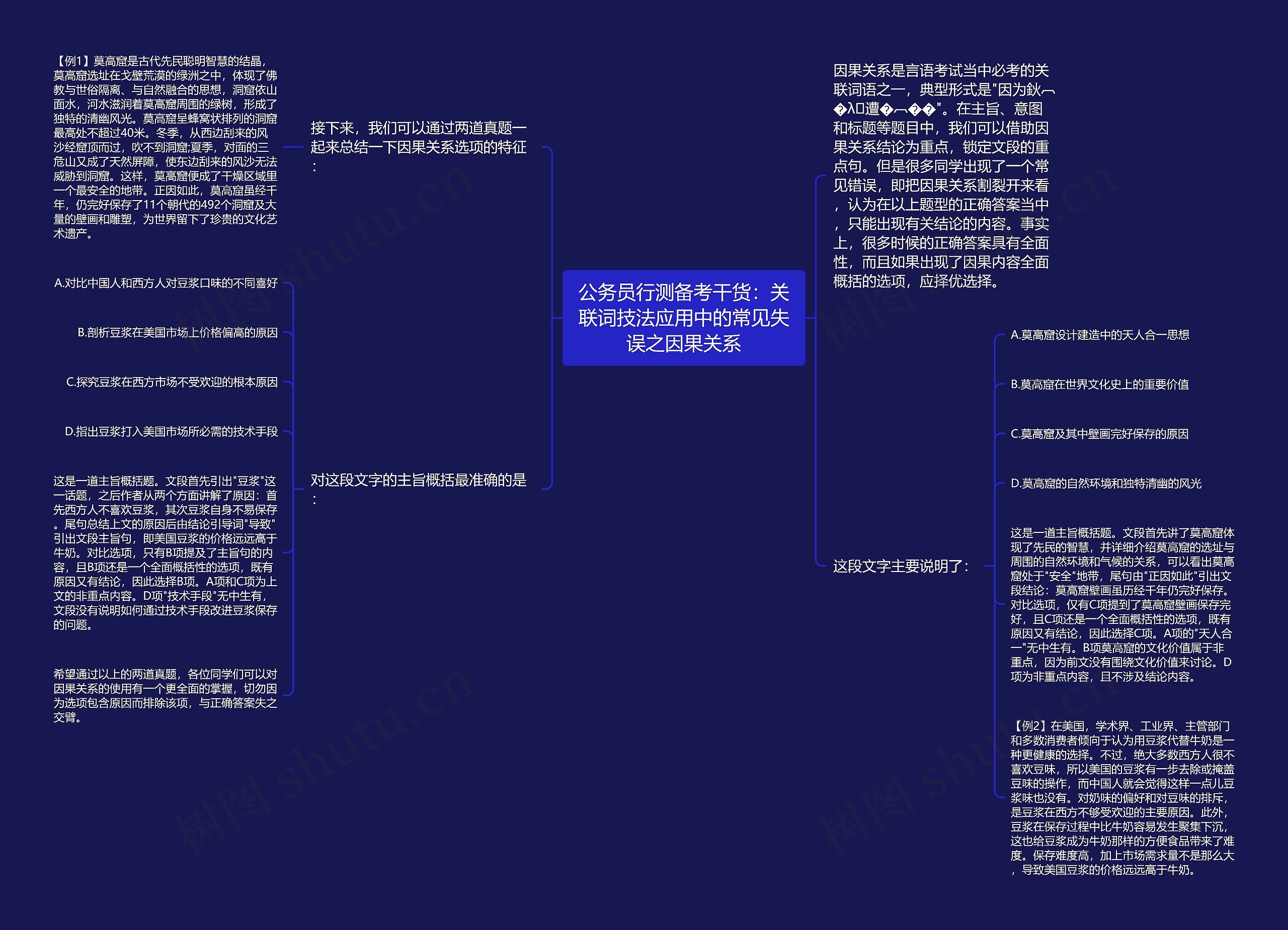 公务员行测备考干货：关联词技法应用中的常见失误之因果关系