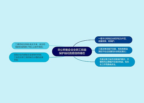 非公有制企业女职工权益保护弱化的原因有哪些