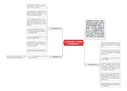 2022国考面试之无领导面试考场经验分享