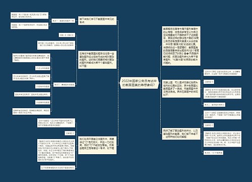 2022年国家公务员考试中的截面图真的靠想象吗？