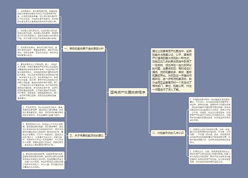 国有资产处置拍卖程序