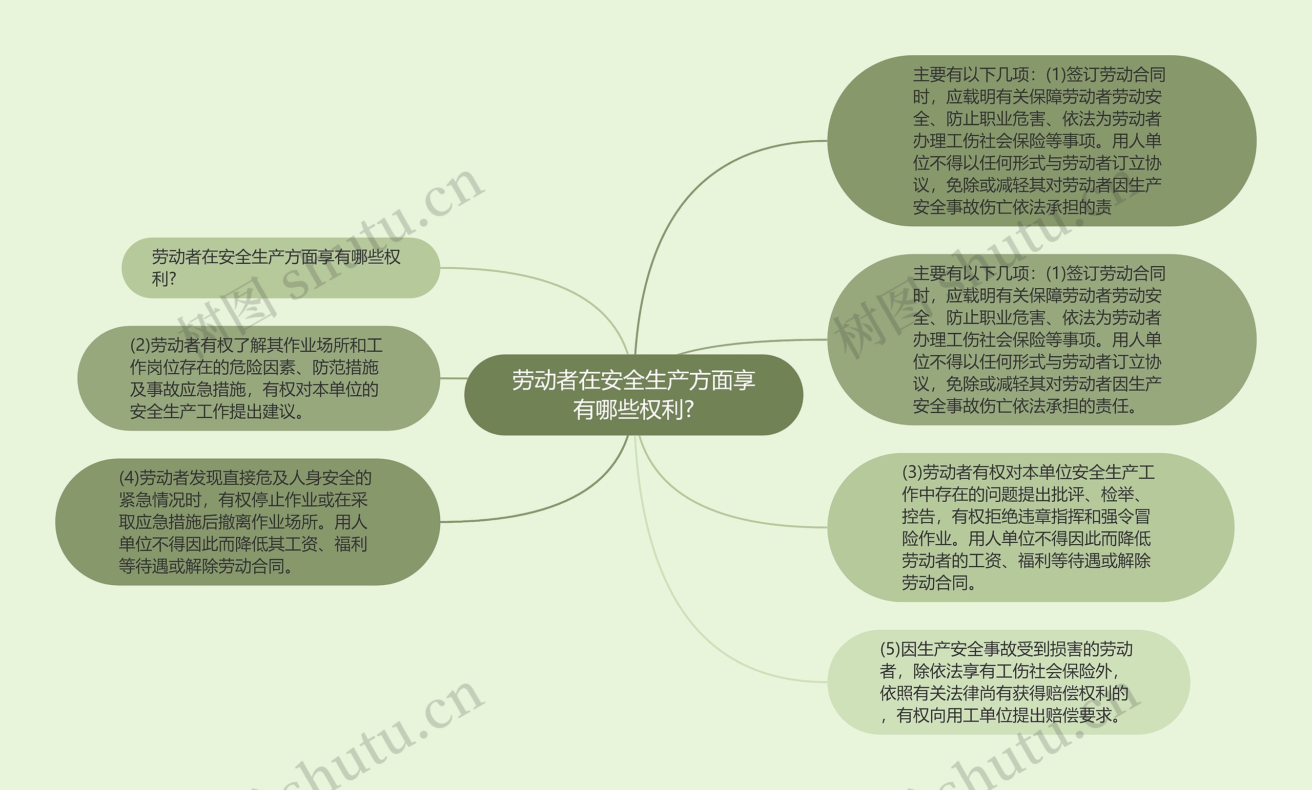 劳动者在安全生产方面享有哪些权利?