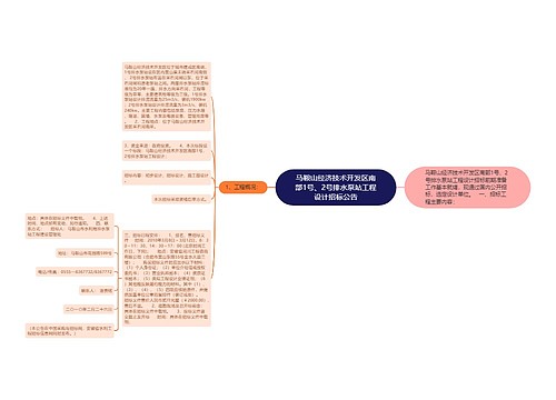 马鞍山经济技术开发区南部1号、2号排水泵站工程设计招标公告