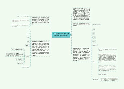 2022国考行测备考之巧解数量关系之倍数特性法