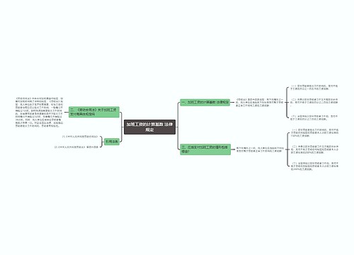 加班工资的计算基数 法律规定