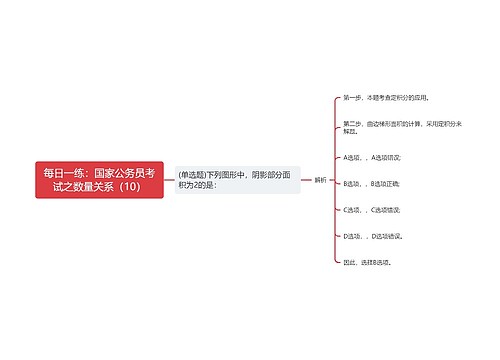 每日一练：国家公务员考试之数量关系（10）