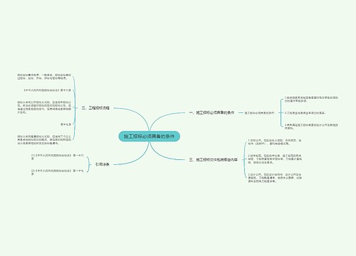 施工招标必须具备的条件