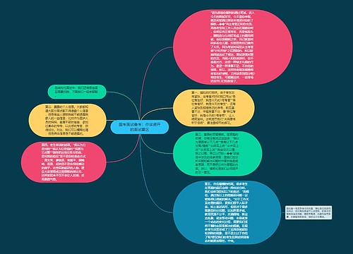 国考面试备考：你该避开的面试雷区