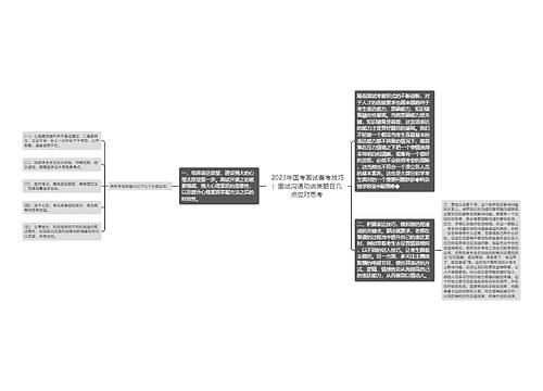  2023年国考面试备考技巧：面试沟通劝说类题目几点应对思考