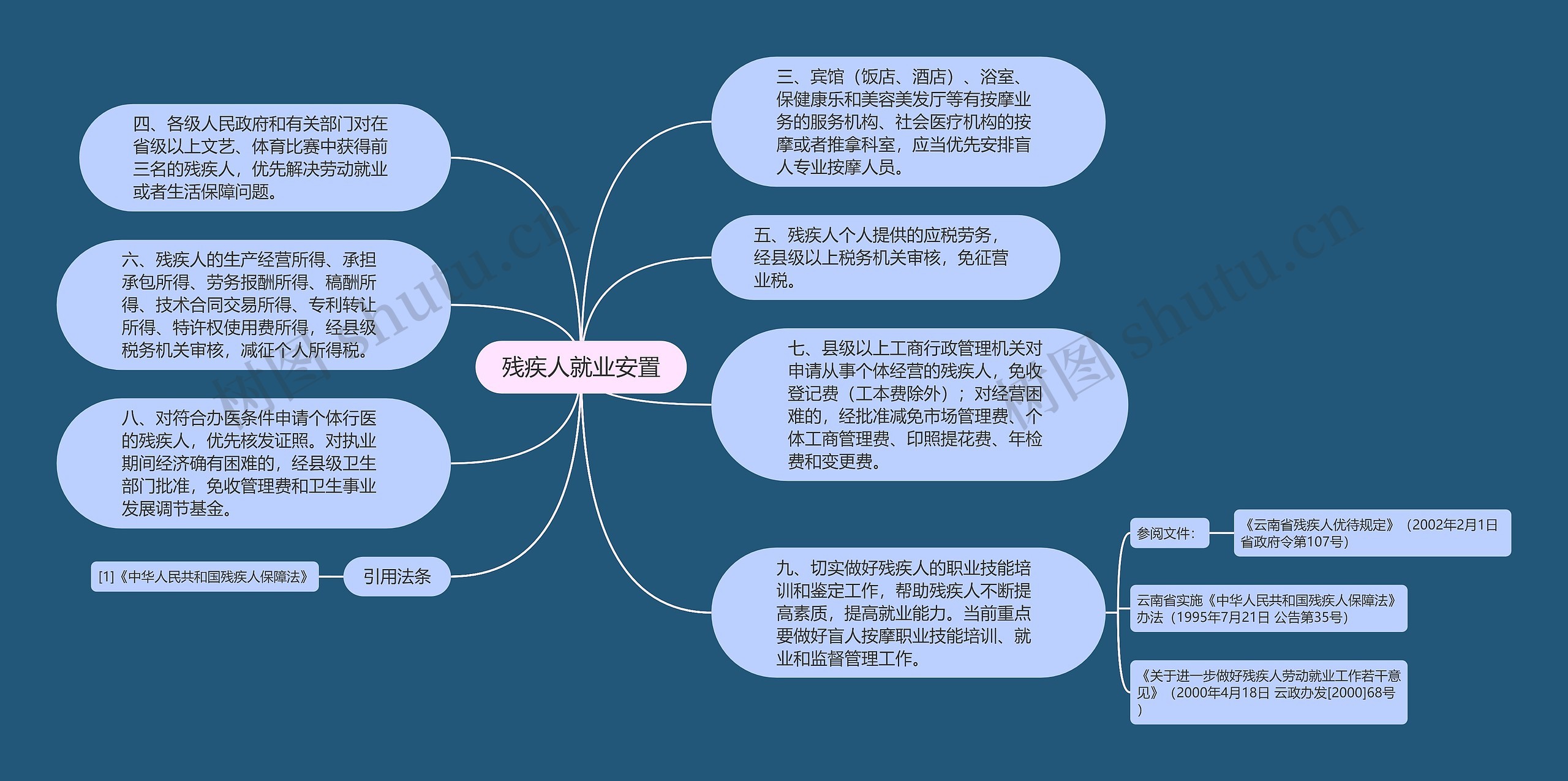 残疾人就业安置