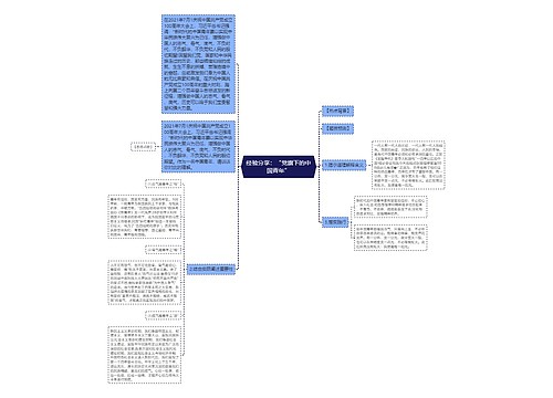 经验分享：“党旗下的中国青年”