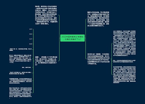 2022年国考备考之考编制，你真的准备好了么？